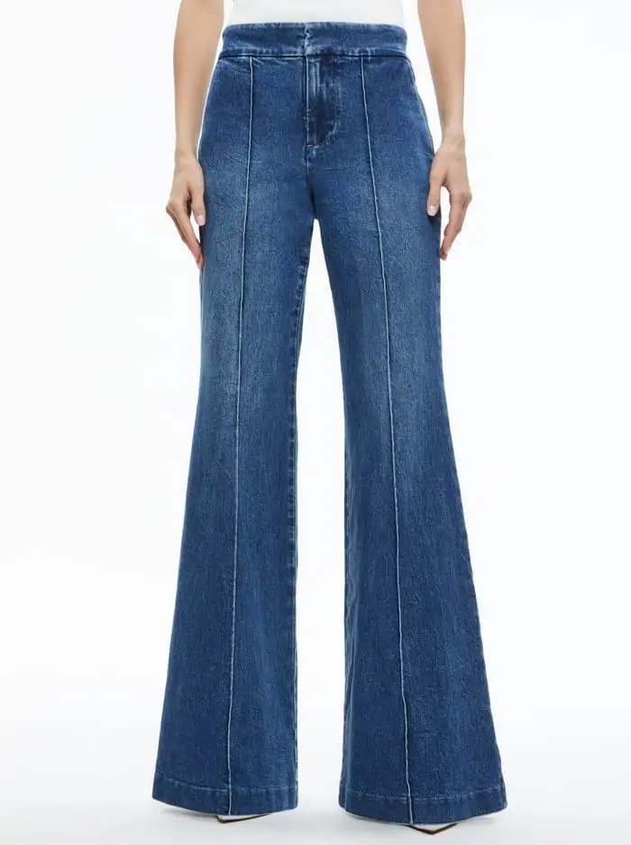 DYLAN HIGH WAISTED WIDE LEG JEAN